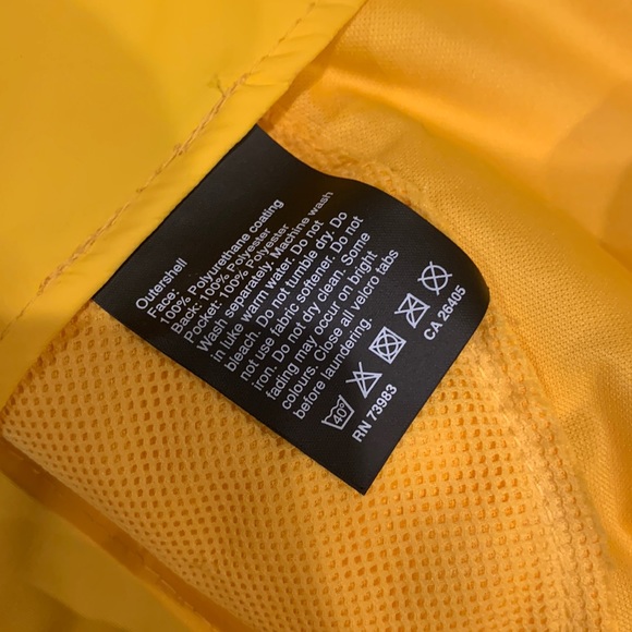 Helly Hansen Yellow Rain Jacket - Picture 8 of 12